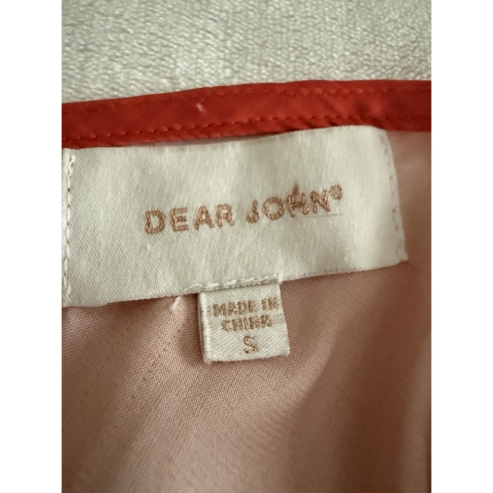 Dear John Dress‎ Small Colorful Stripe Midi Sundress Spaghetti Strap Summer - Picture 3 of 6